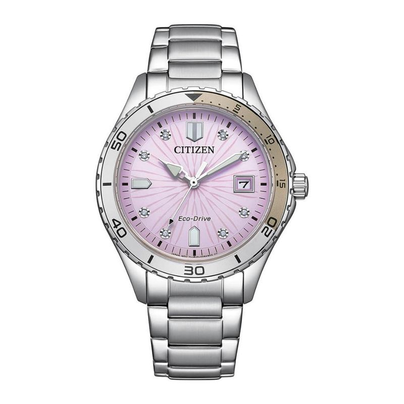CITIZEN - Reloj Citizen Mujer FE6170-88X Premium Eco-Drive - Gris