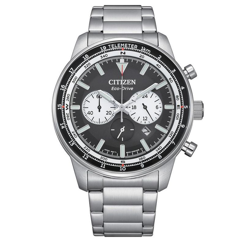 CITIZEN - Reloj Citizen Hombre CA4500-91E Cronografo Aviator Eco-Drive - Gris