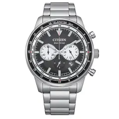 CITIZEN - Reloj Hombre CA4500-91E Cronografo Aviator Eco-Drive - Gris