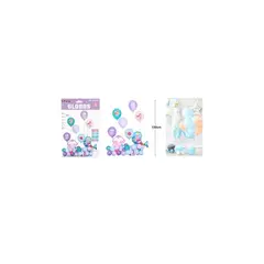 GENERICO - Set De Globos Látex Con Sirena 54pcs