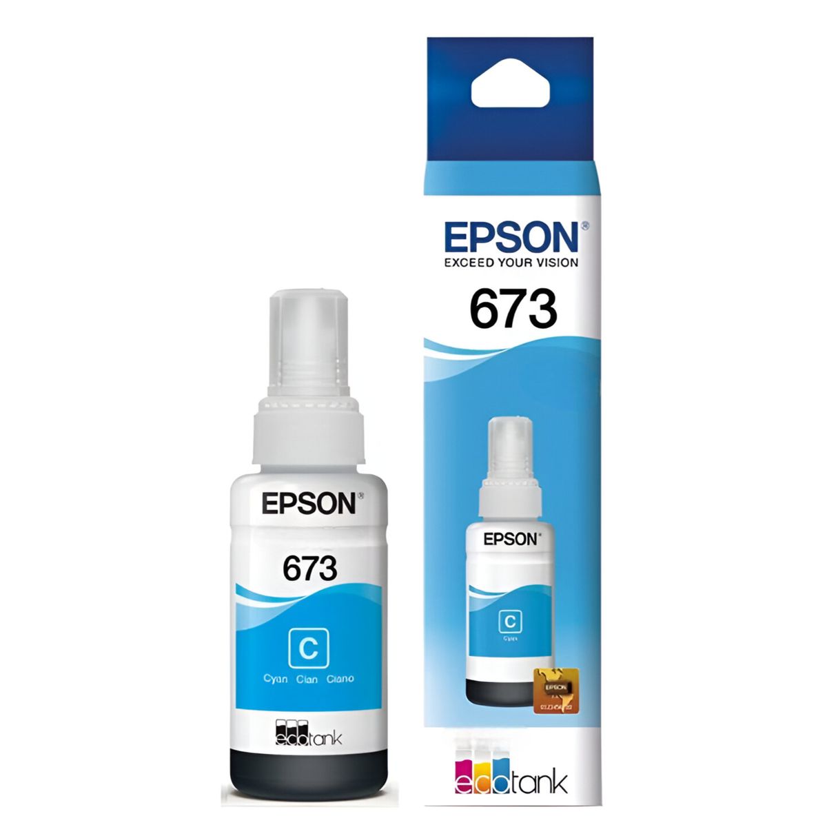 EPSON - Tinta Epson 673 Original Cyan 70ml