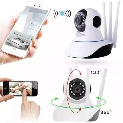 Imagen 2 del producto Camara Ip Wifi Hd Motorizada Vision Nocturna 360°