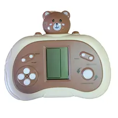 GENERICO - Tetrick juegos de viaje colores retro+2 pilas AA incluidas