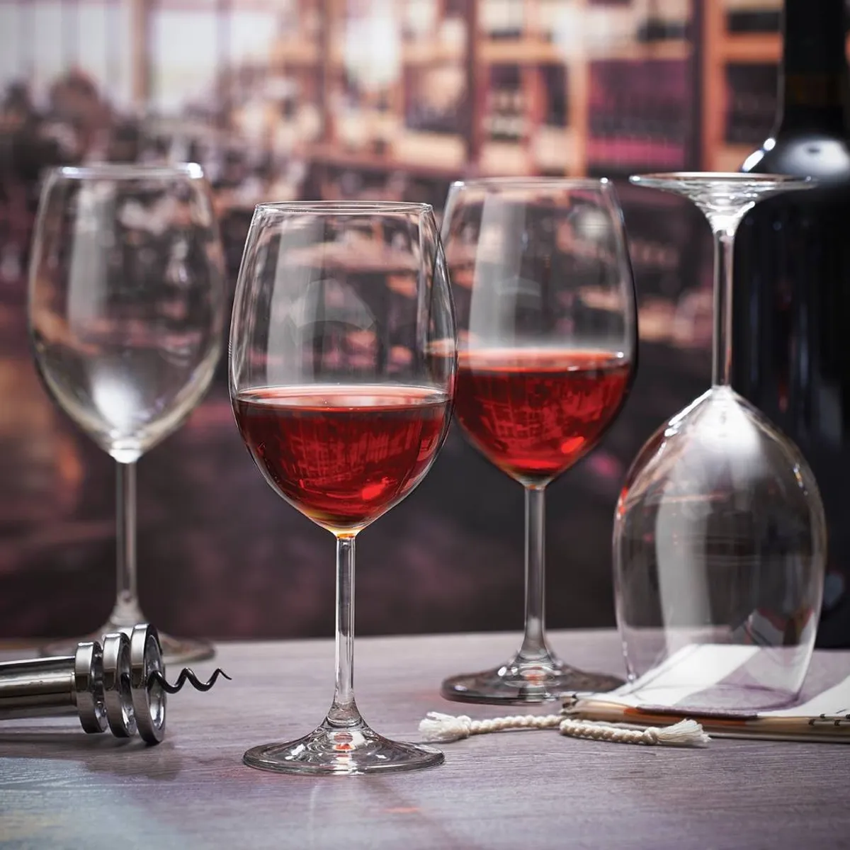 PASABAHCE - SET 6 COPA DEGUSTACION CRISTAL 750 CC LINEA RESERVA