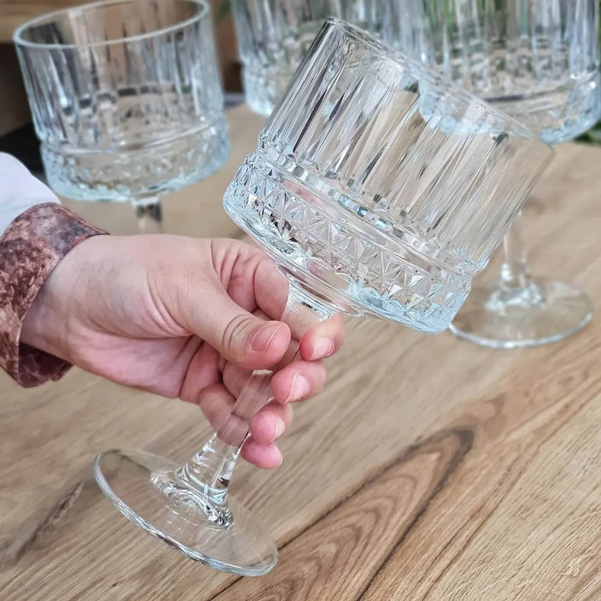 PASABAHCE - SET 6 COPAS DE VINOCOCKTAIL 500 cc LINEA ELYSIA