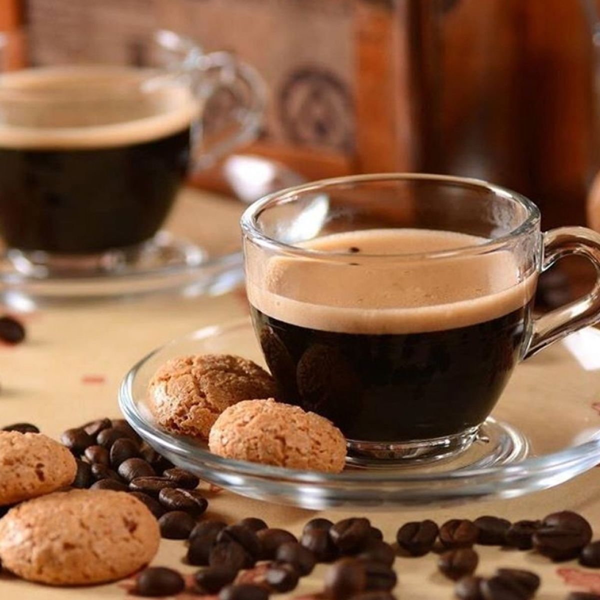 PASABAHCE - SET 6 TAZA CAFE VIDRIO LISA 85 CC LINEA BASICA