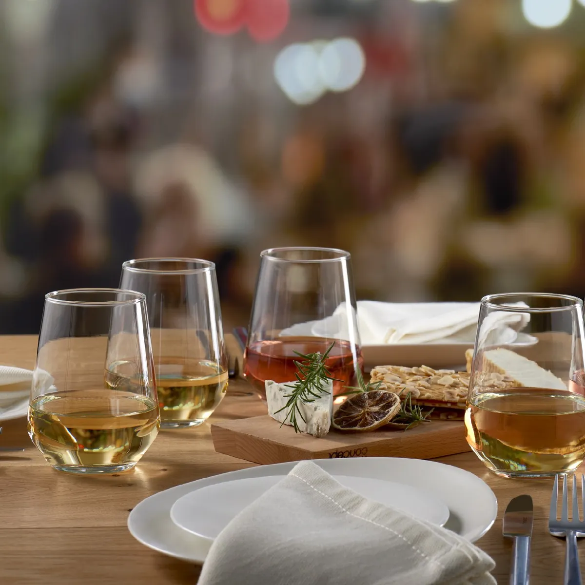 PASABAHCE - SET 6 VASO  COPA 425 CC LINEA ALLEGRA