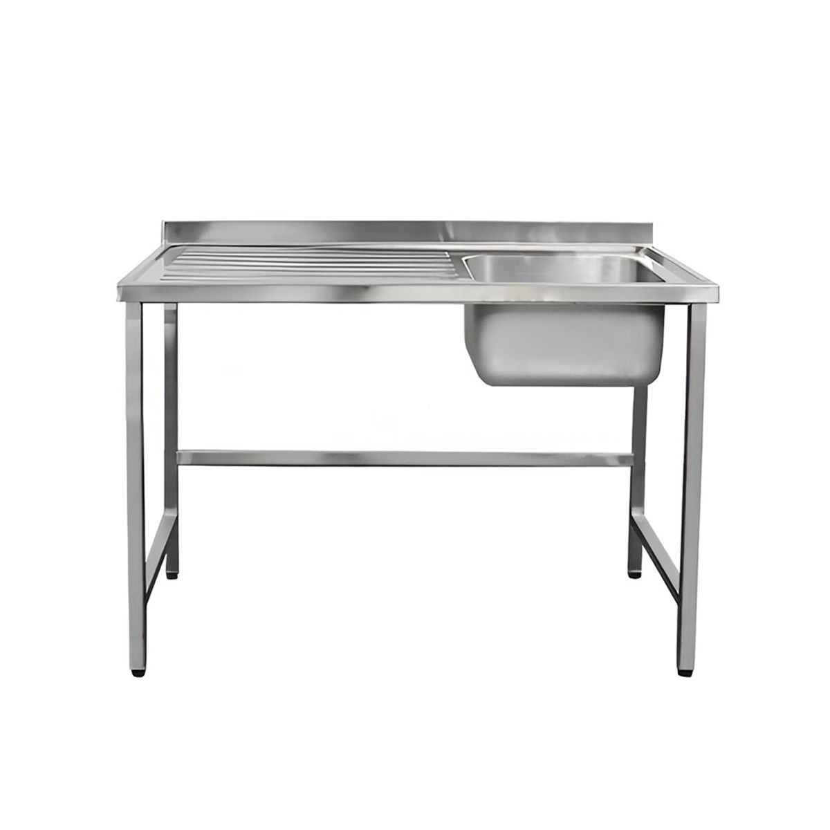 IMAS - LAVADERO MURAL 1 TAZA DERECHA ACERO INOX 140 X 70 X 85 CM