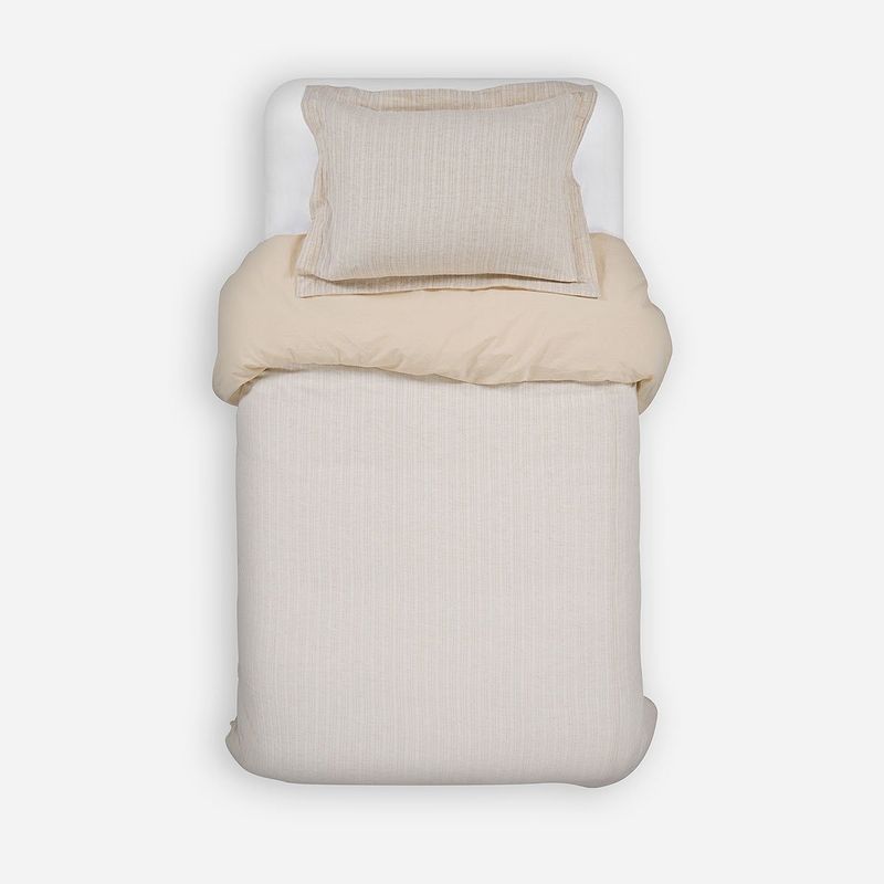 ROSEN - Funda Plumón Holm Beige 1,5 Plazas