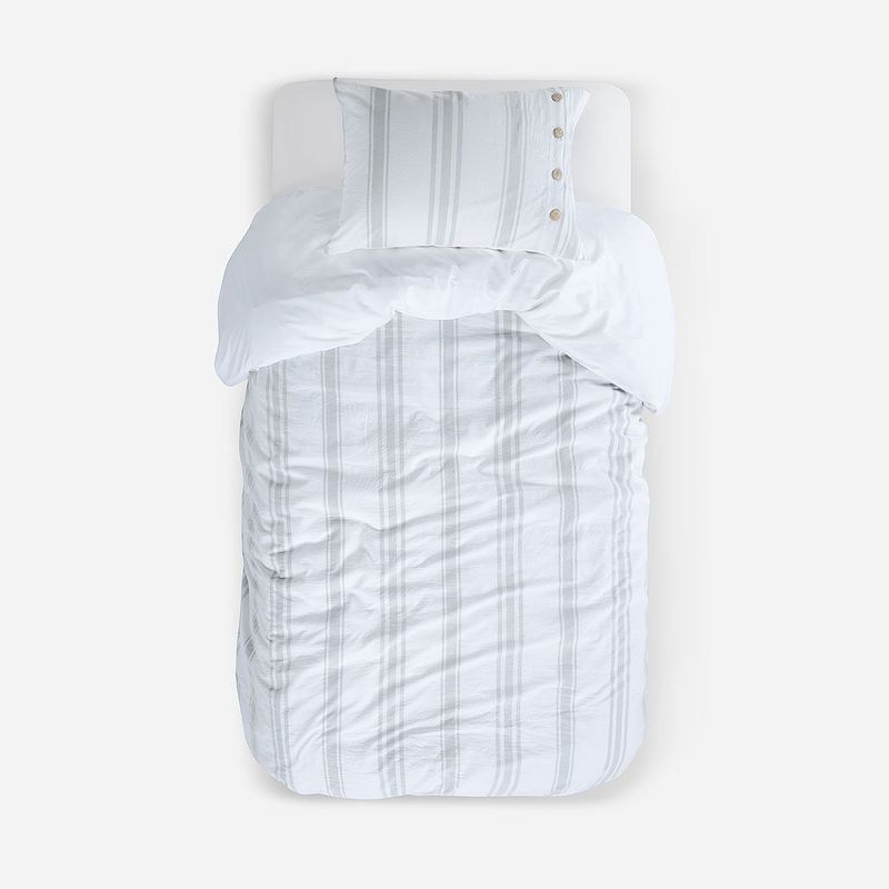 ROSEN - Funda Plumón Algodón Rayas Beck 1,5 Plazas