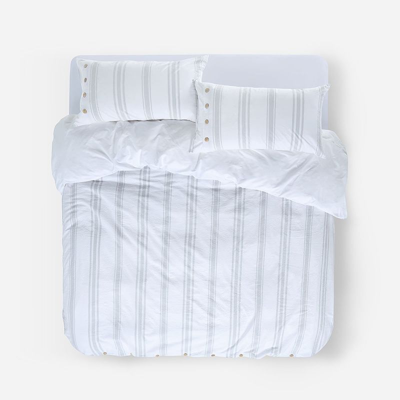 ROSEN - Funda Plumón Algodón Rayas Beck 2 Plazas