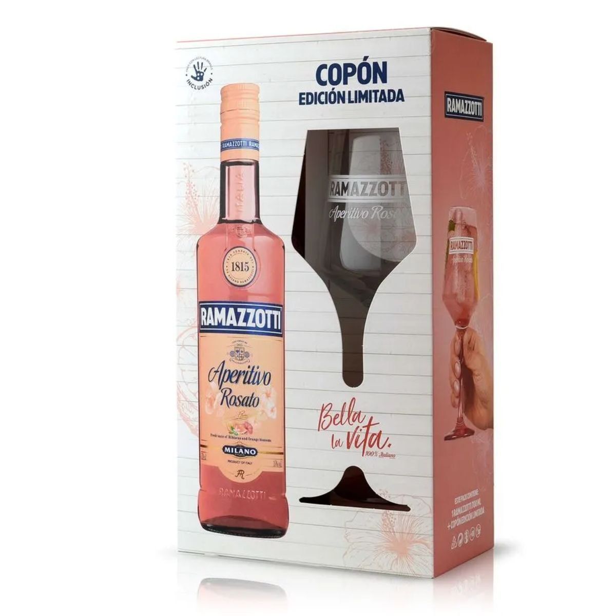 RAMAZZOTTI - Licor Ramazzotti 700 cc + Copón