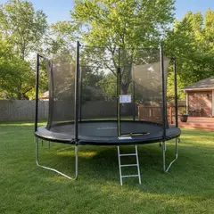 BEBESIT - Cama Elástica Trampolín 3,05 mt + Malla Seguridad