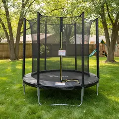 BEBESIT - Cama Elástica Trampolín 1,8 mt + Malla Seguridad