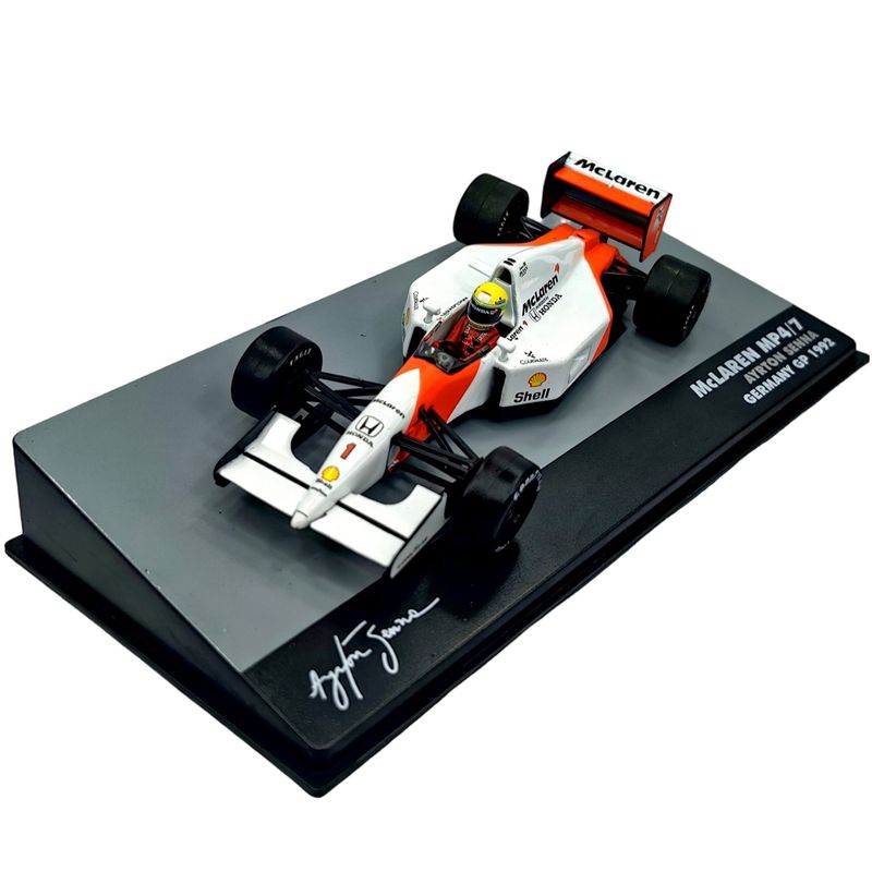 FORMULA 1 - Auto Formula 1 Mclaren MP4/7 1992 #1 Ayrton Senna Ixo 1:43