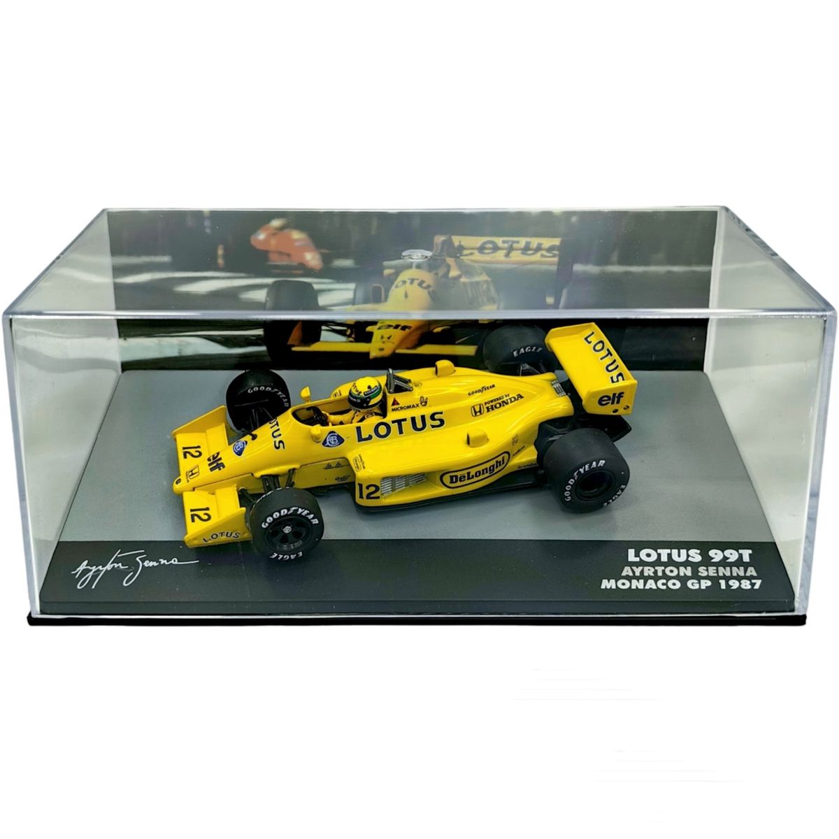 FORMULA 1 - Auto Formula 1 Lotus 99T 1987 #12 Ayrton Senna Ixo 1:43
