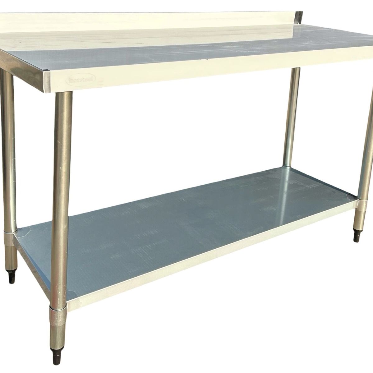 GENERICO - Mesón Mural 150 x 60 x 85 cm Acero Inoxidable