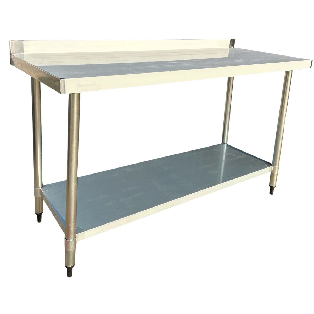 GENERICO - Mesón Mural 150 x 60 x 85 cm Acero Inoxidable