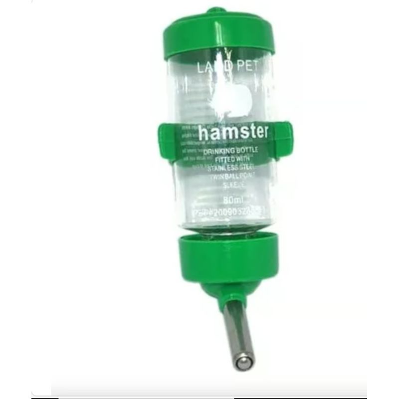 GENERICO - Botella De Agua Para Hámster Dispensador Verde