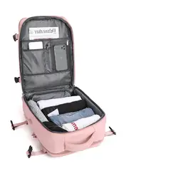 GENERICO - Mochila De Viaje Expandible Usb Impermeable 40l