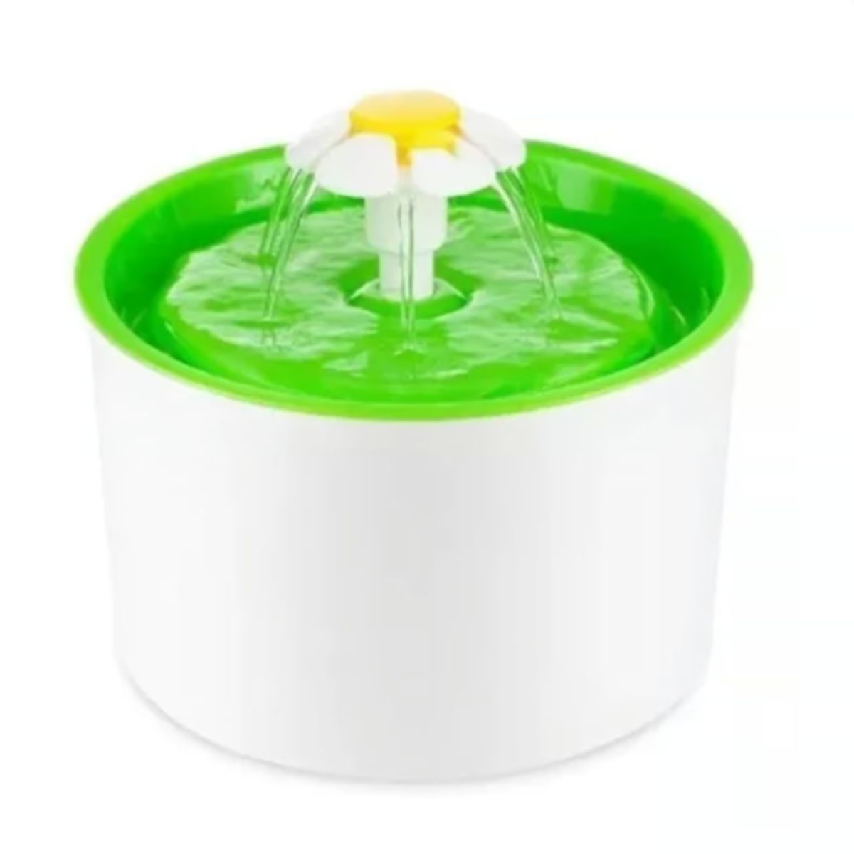 GENERICO - Bebedero Para Gatos Y Perros Fuente De Agua Con Flor