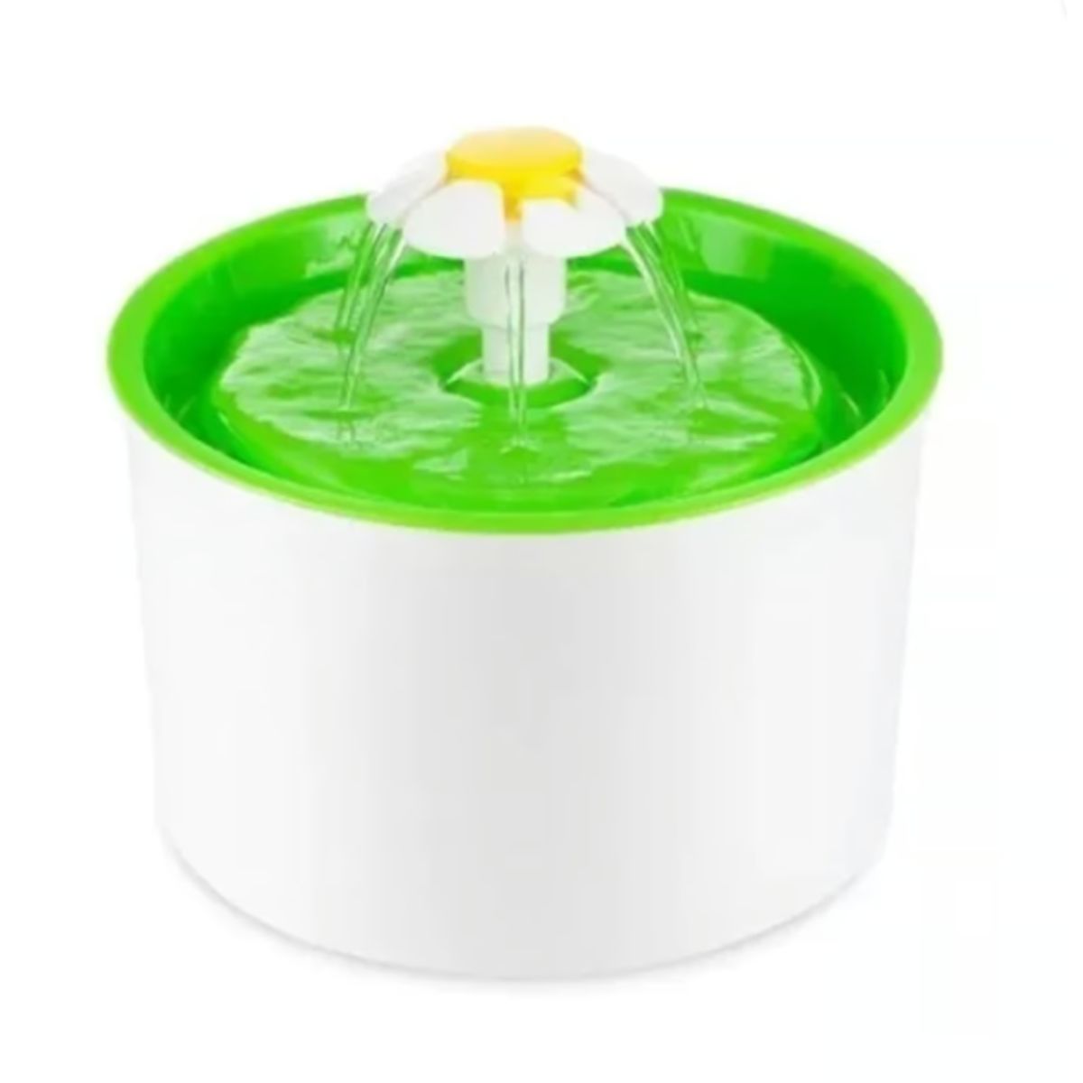 GENERICO - Bebedero Para Gatos Y Perros Fuente De Agua Con Flor