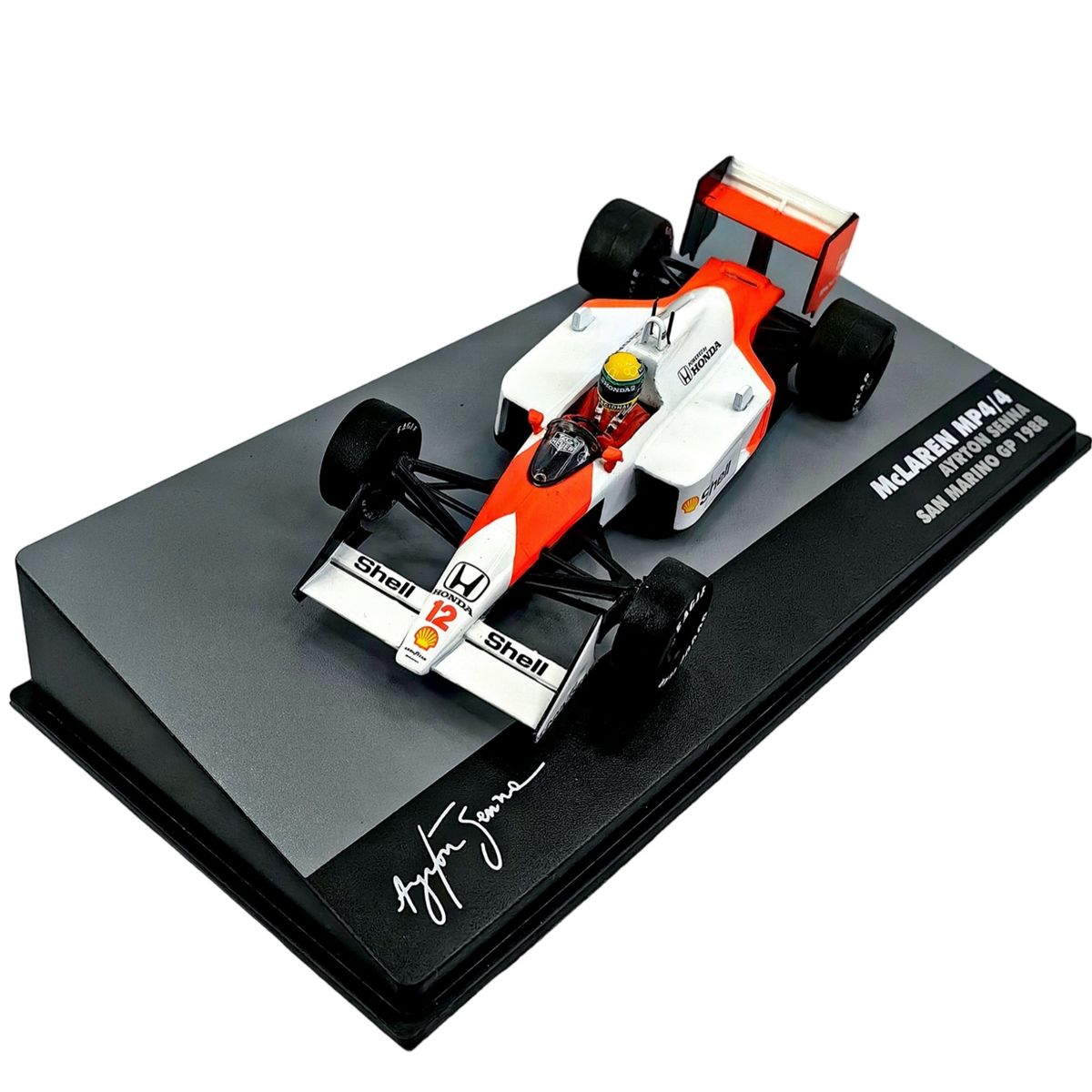 FORMULA 1 - Auto Formula 1 Mclaren MP4/4 1988 #12 Ayrton Senna Ixo 1:43