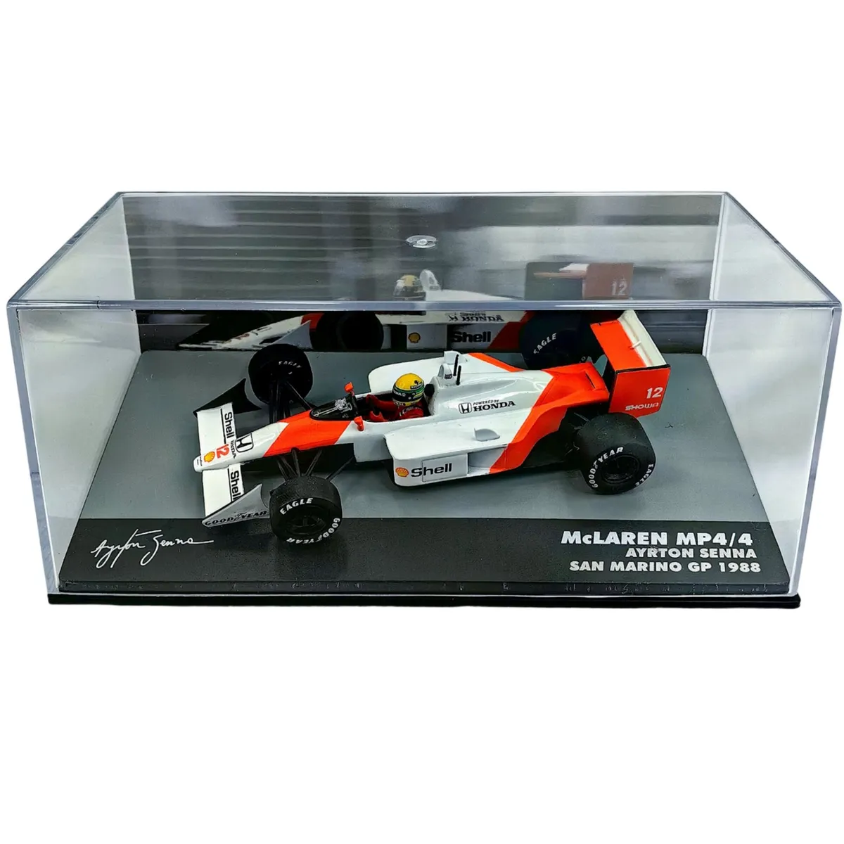 FORMULA 1 - Auto Formula 1 Mclaren MP4/4 1988 #12 Ayrton Senna Ixo 1:43