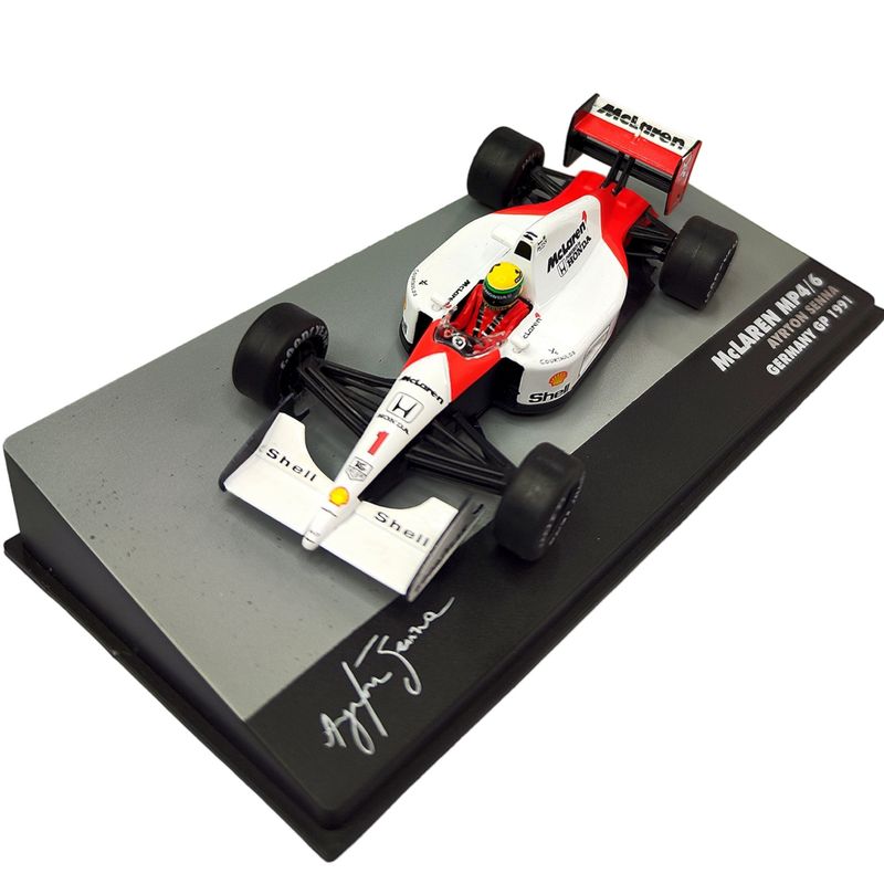 FORMULA 1 - Auto Formula 1 Mclaren MP4/6 1991 #1 Ayrton Senna Ixo 1:43