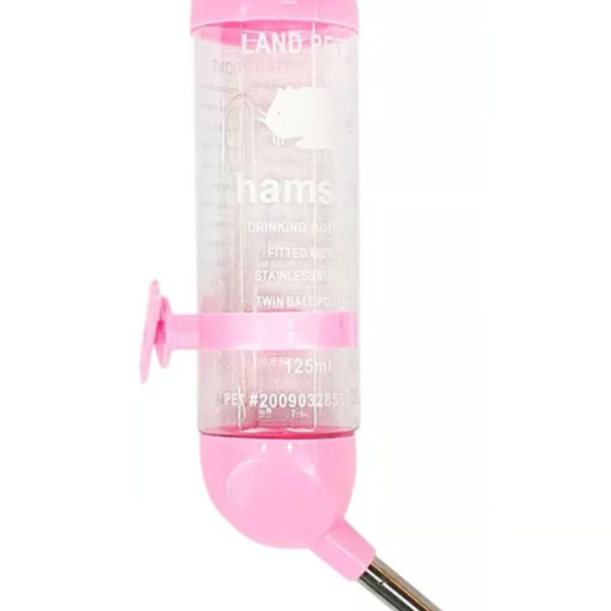 GENERICO - Botella De Agua Para Hámster Dispensador Rosa