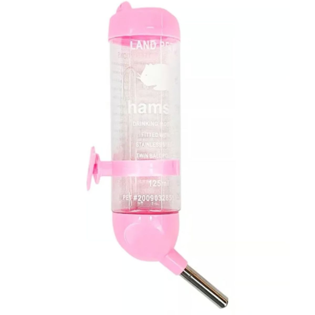 GENERICO - Botella De Agua Para Hámster Dispensador Rosa