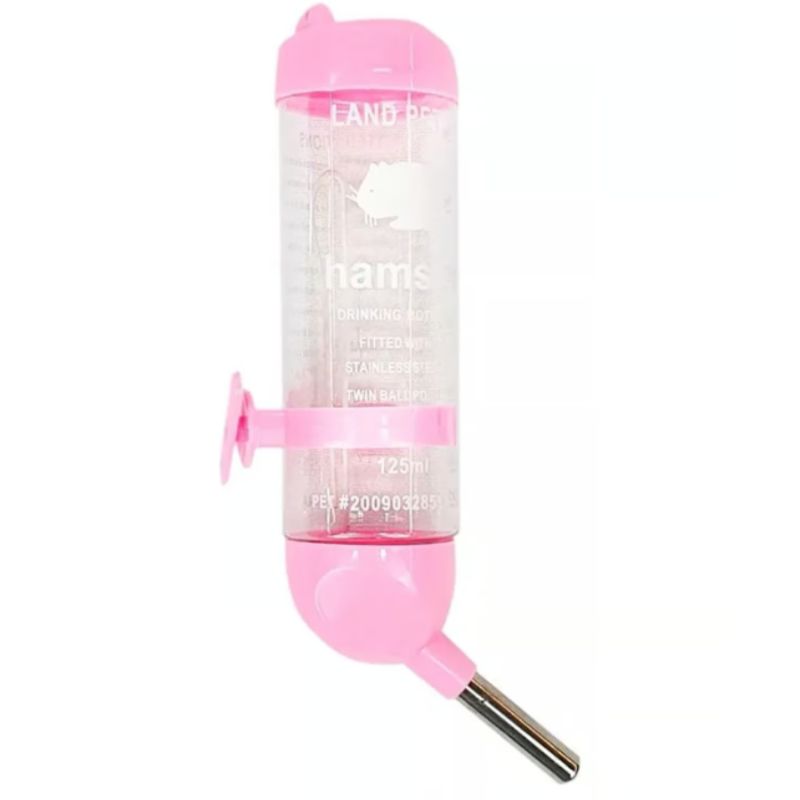 GENERICO - Botella De Agua Para Hámster Dispensador Rosa
