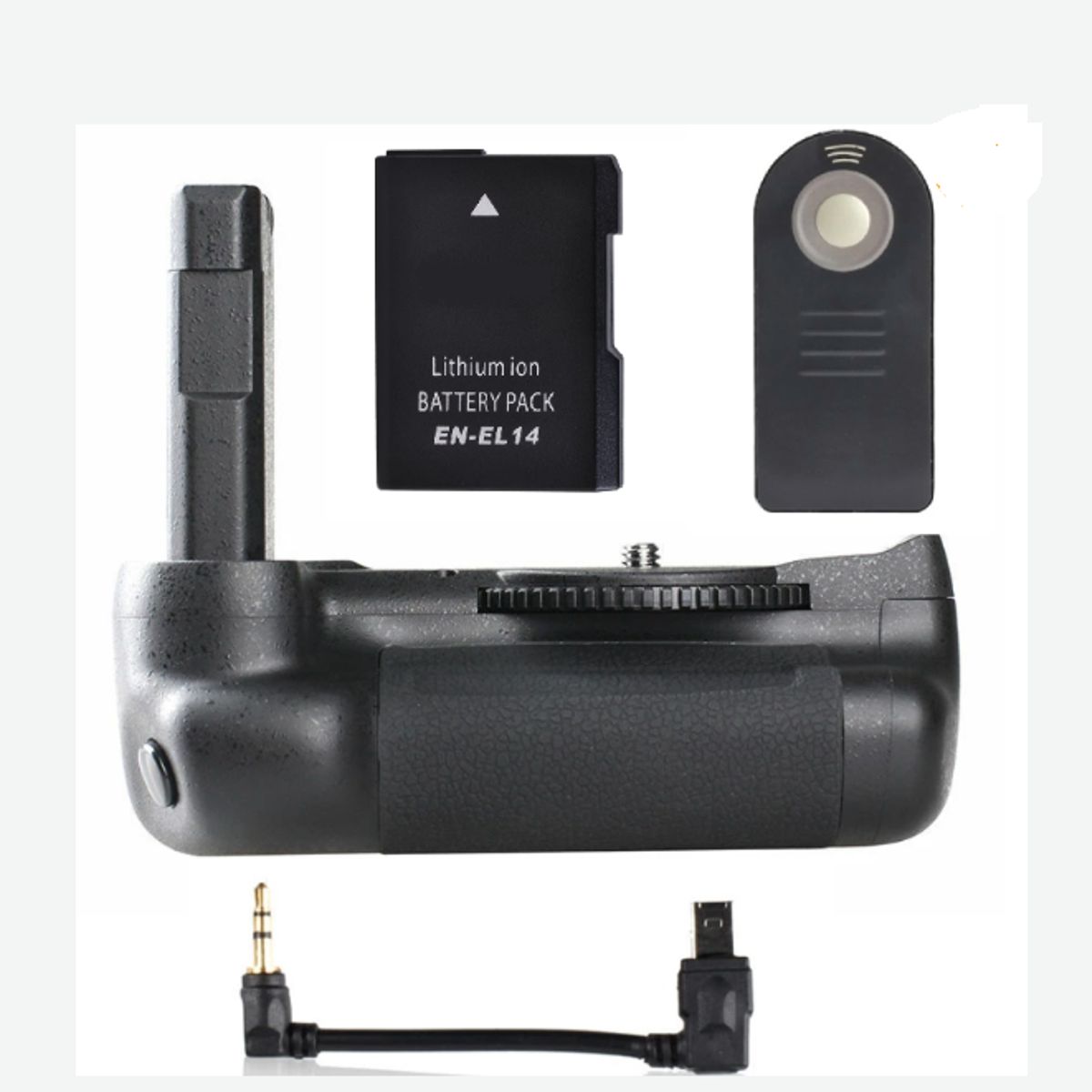 GENERICO - BATTERY GRIP NIKON D5500 D5600 ALTERNATIVO + BATERÍA + CONTROL REMOTO