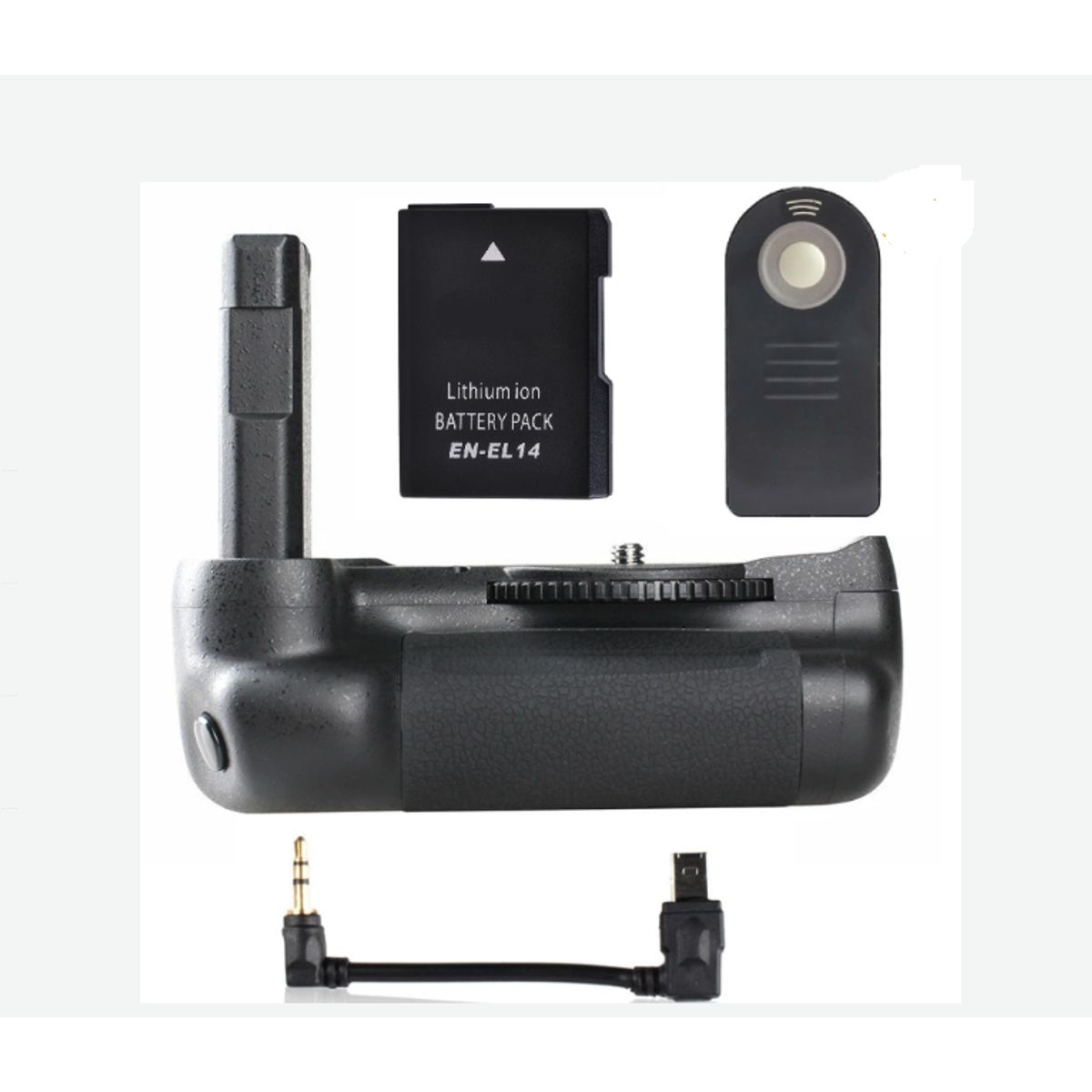 GENERICO - BATTERY GRIP NIKON D5500 D5600 ALTERNATIVO + BATERÍA + CONTROL REMOTO