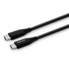 PHILIPS - Cable Usb Trenzado Tipo C A Tipo C De 2 Metros 15w