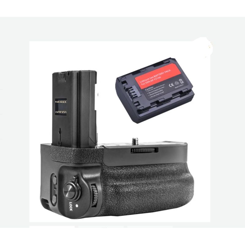 GENERICO - BATTERY GRIP SONY A7III A9 A7RIII + BATERÍA ALTERNATIVO