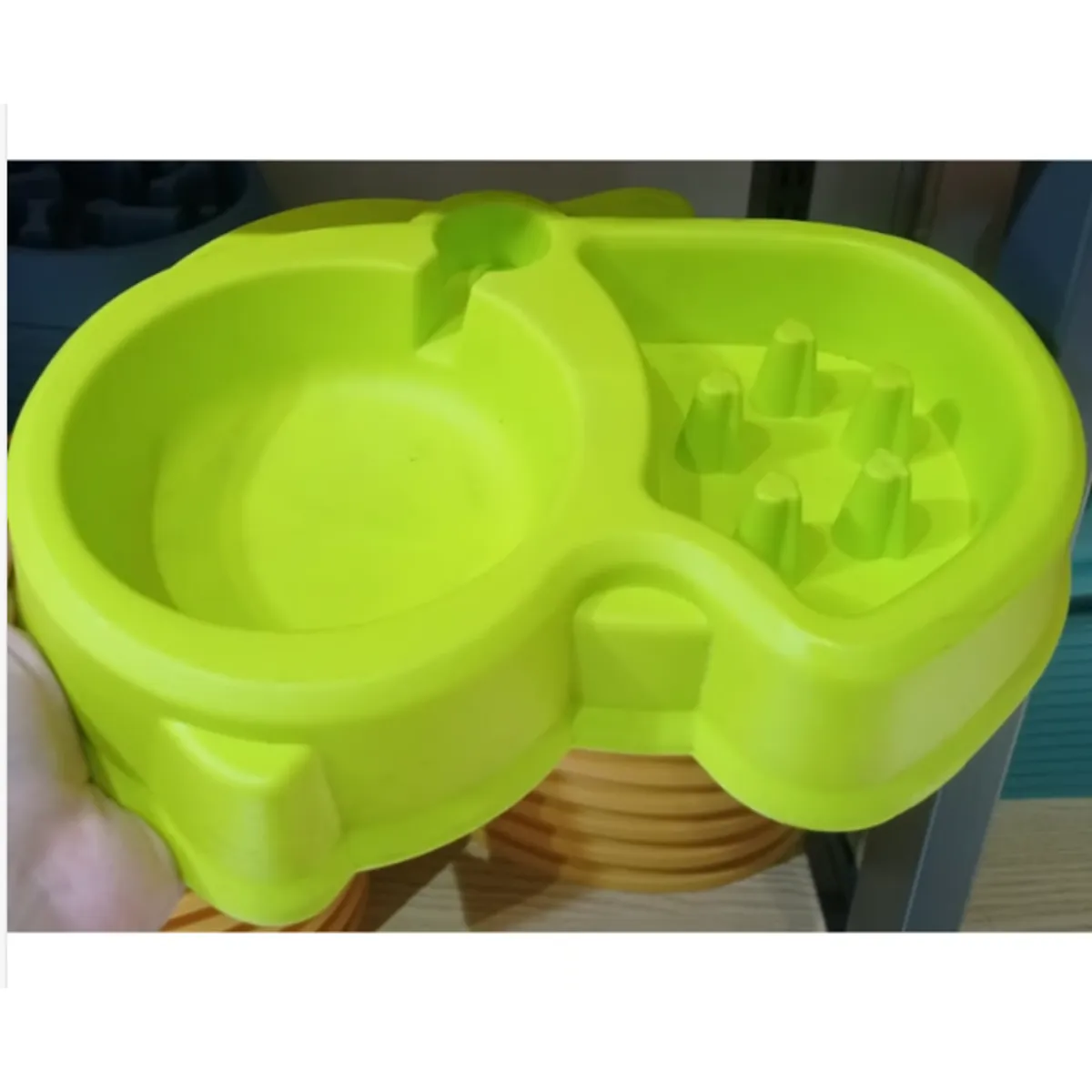 GENERICO - Cuencos Para Perros Antiestres Forma Doble