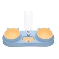 GENERICO - Cuencos Para Gatos Para Comida Y Agua Dobles
