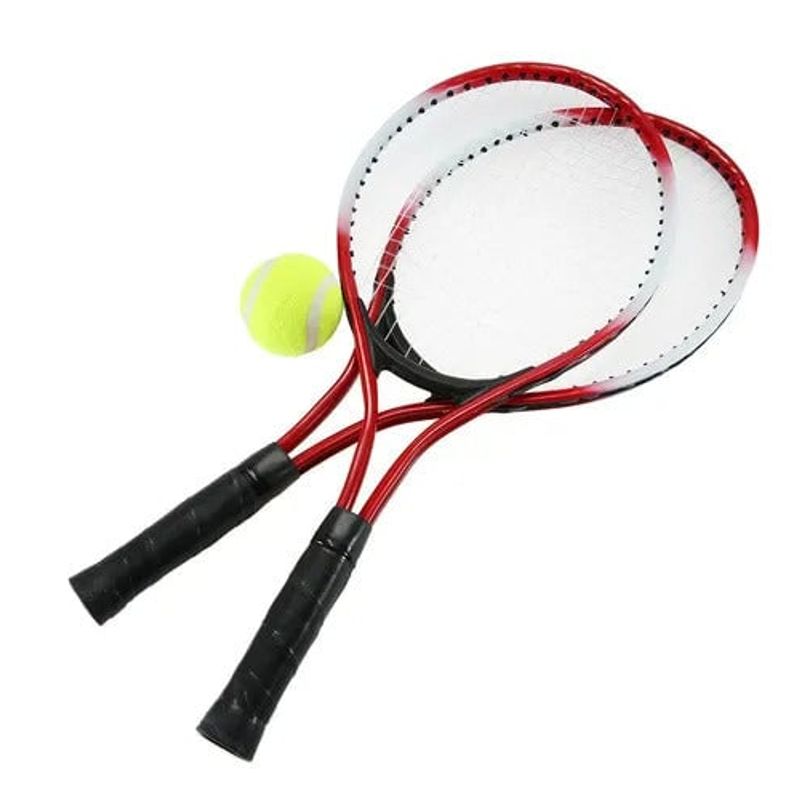 GENERICO - Pack 2 Raquetas Tenis Principiantes Amateur + Pelota