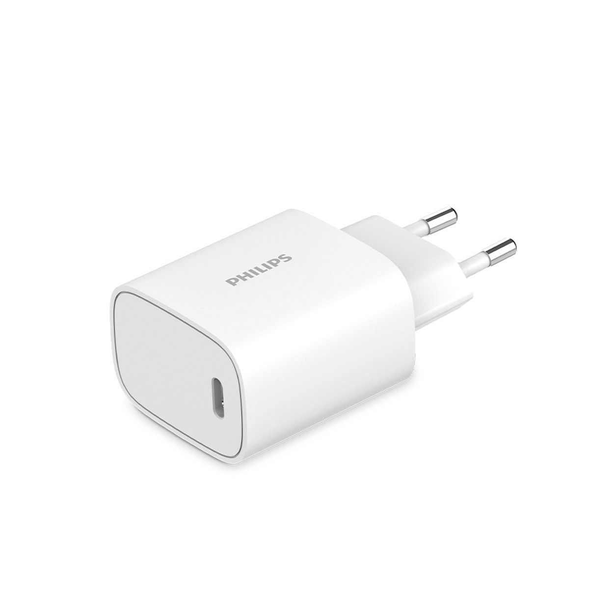 PHILIPS - Cargador Philips Pared Usb-c De 20w Adaptador Carga Rápida