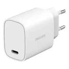 PHILIPS - Cargador Pared Usb-c De 20w Adaptador Carga Rápida