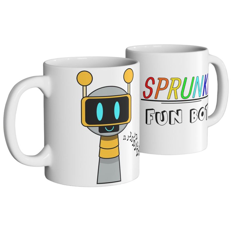 MI COMPRA ONLINE - Taza Sprunki Incredibox Fun Bot Tazón 325ml