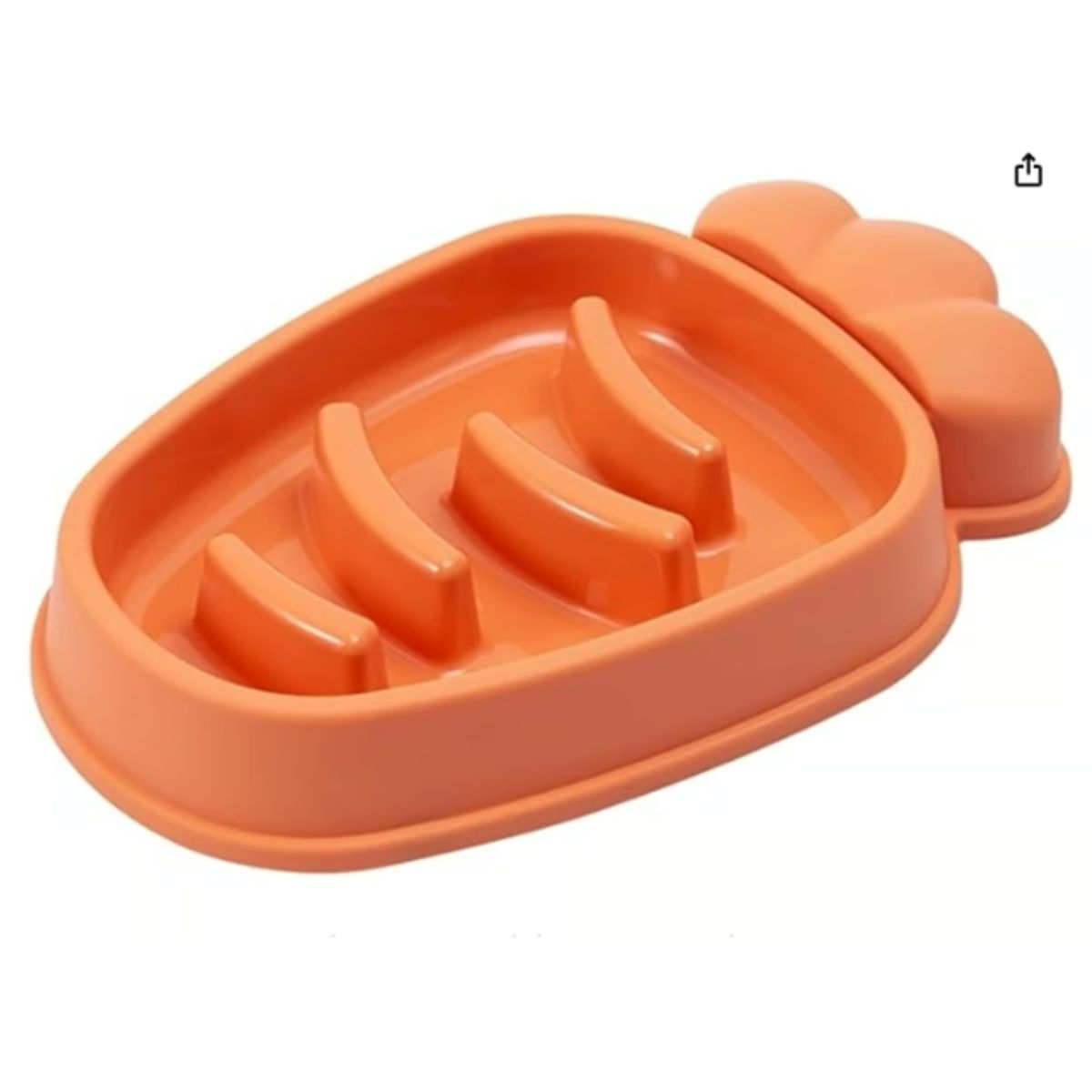 GENERICO - Cuencos Para Perros Ansiedad Forma Zanahoria