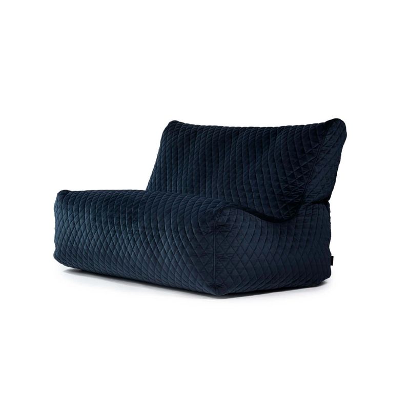 GENERICO - Pouf Sofa Seat Lure Luxe Navy