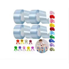 GENERICO - Cintas De Regalo Encaje 4 Cm De Ancho X 92 M Cintas De Tela