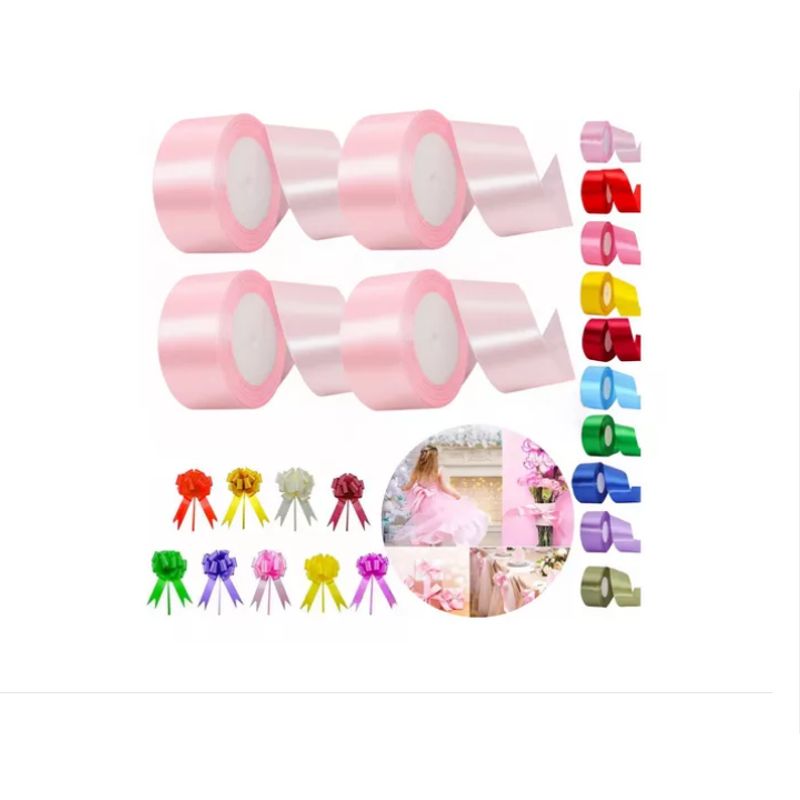GENERICO - Cintas De Regalo Encaje 4 Cm De Ancho X 92 M
