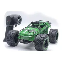 GENERICO - Auto Rc A Control Remoto 4x4 Todo Terreno Verde