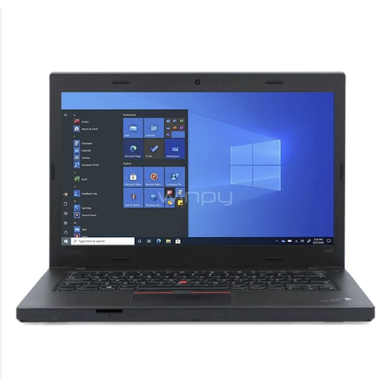 LENOVO - Notebook Lenovo L470 Intel Core i7-6500U 16GB RAM 512GB SSD