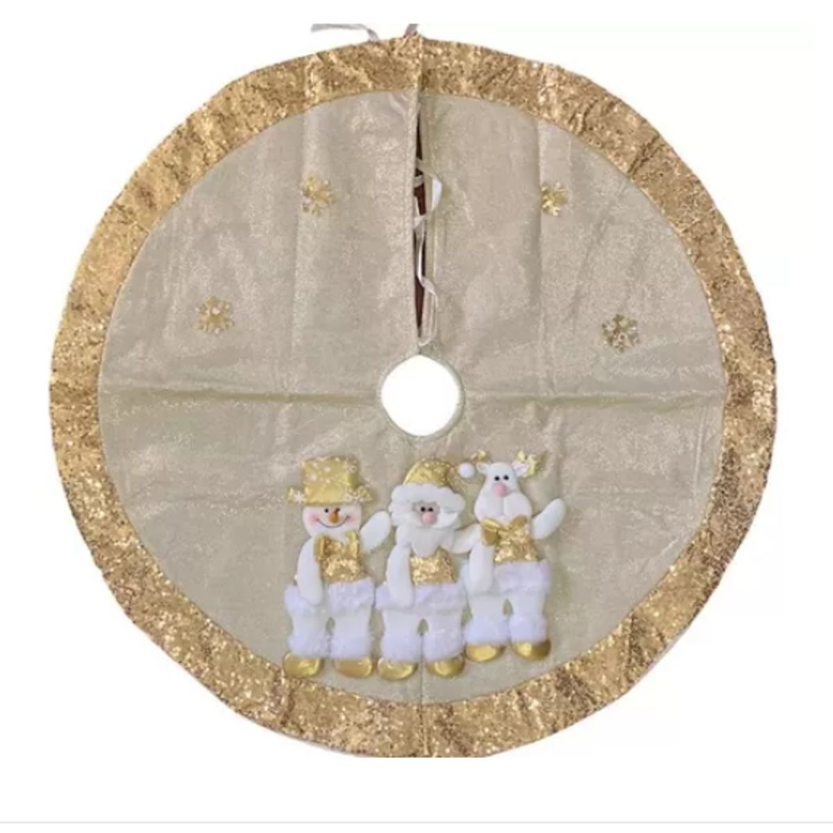 GENERICO - Faldon Pie De Arbol Navidad Decorativo 80 Cm Diametro