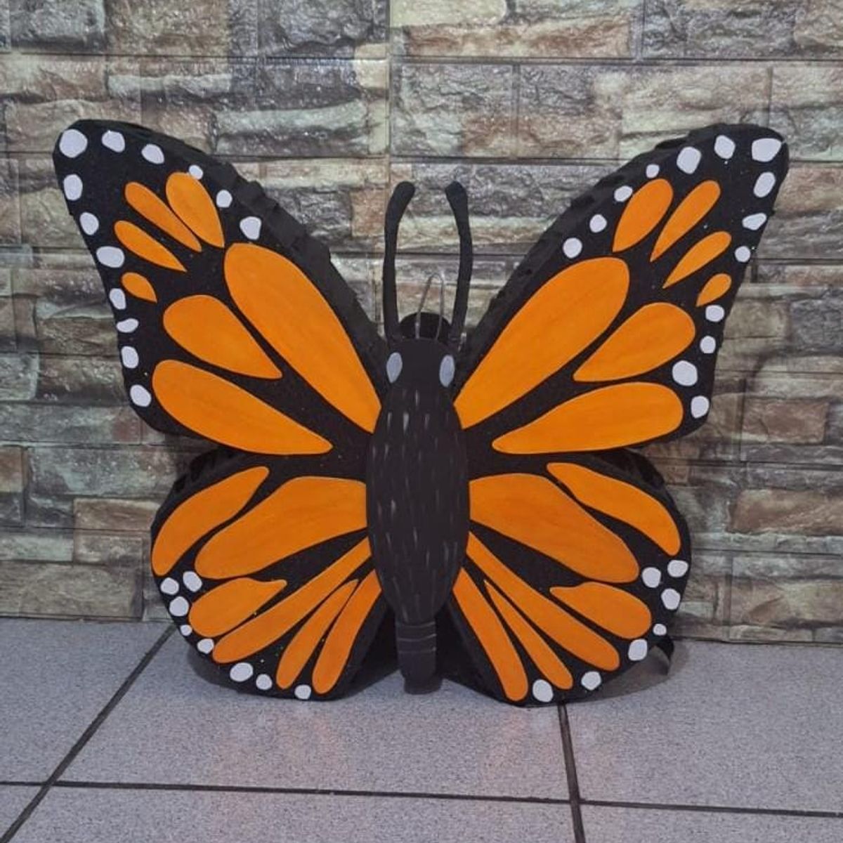 GENERICO - Piñata Mariposa Monarca de 50cm de ancho